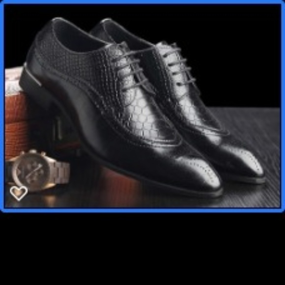 Men's Oxford Dress Shoe - Picture 2 of 4